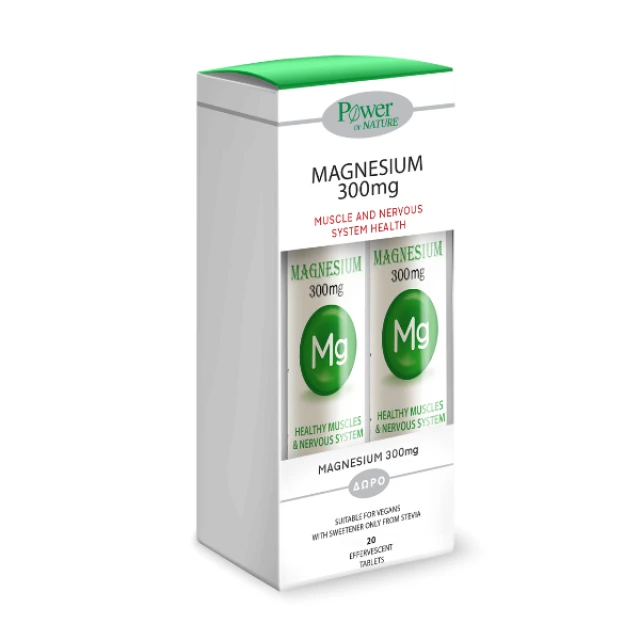 Power Health Promo Magnesium 300mg & B6 Stevia Magnesium Lemon Flavor...