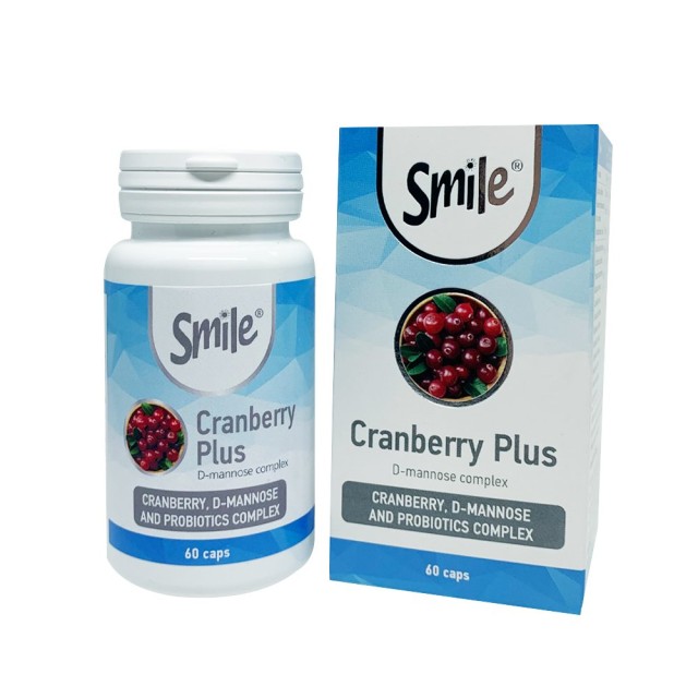 Am Health Smile Cranberry Plus Συμπλήρωμα για την Υγεία του Ουροποι...