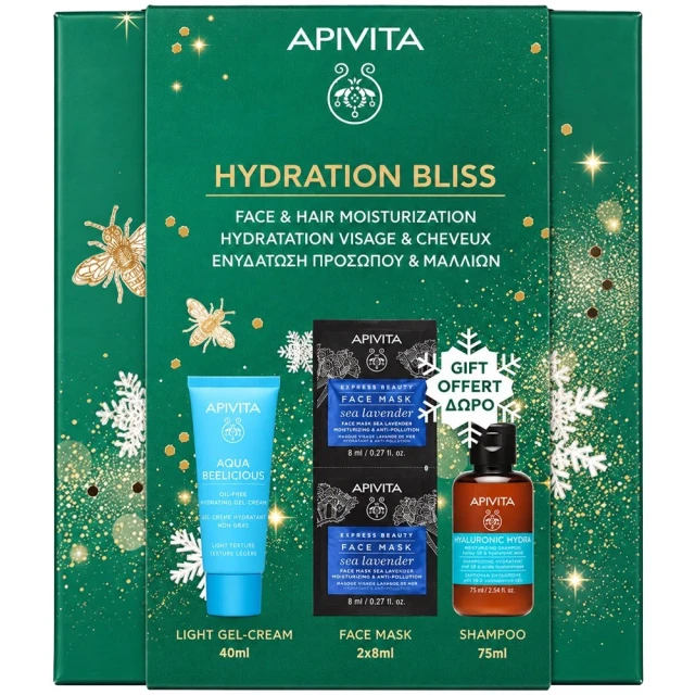 Apivita Promo Hydration Bliss with Aqua Beelicious Oil-Free Hydrating...