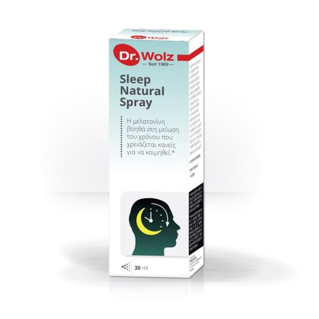 Dr. Wolz Sleep Natural Spray Συμπλήρωμα Διατροφής για τον Ύπνο 30 ml
