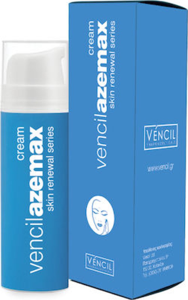 Vencil Azemax Cream Ενυδατική Κρέμα Προσώπου για την Ακνεϊκή Επιδερμίδα, 50ml