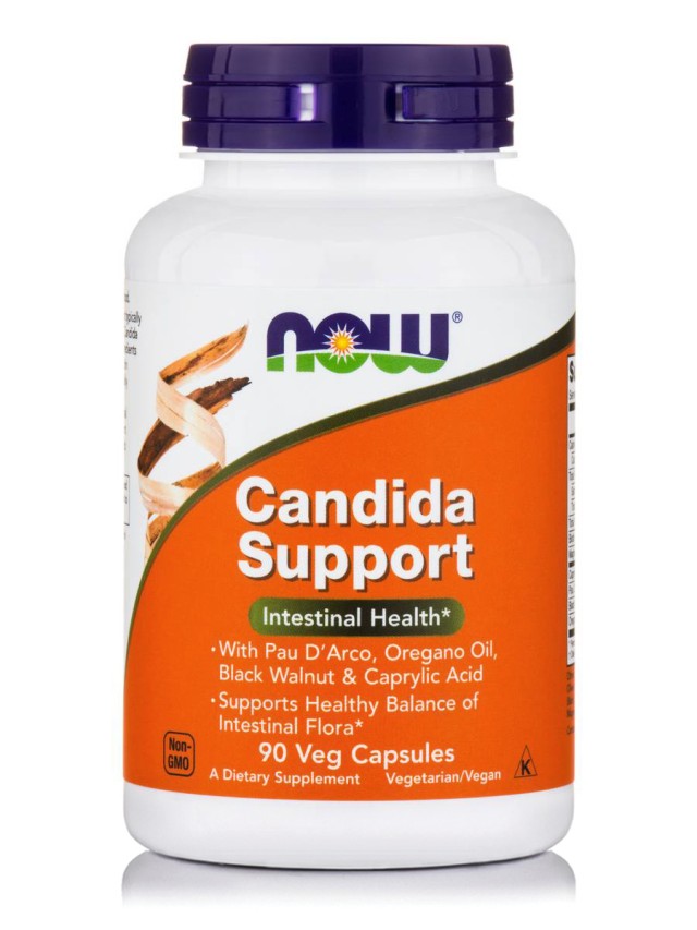 Now Candida Support, 90 Κάψουλες