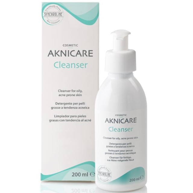 Synchroline Aknicare Cleanser Καθαριστικό Προσώπου κατά της Ακμής, ...