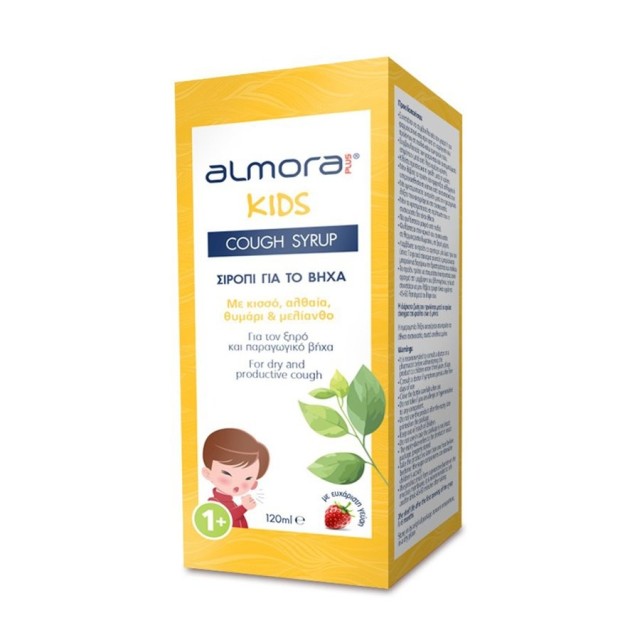 Almora Plus Kids Cough Syrup Παιδικό Σιρόπι για τον Βήχα, 120ml
