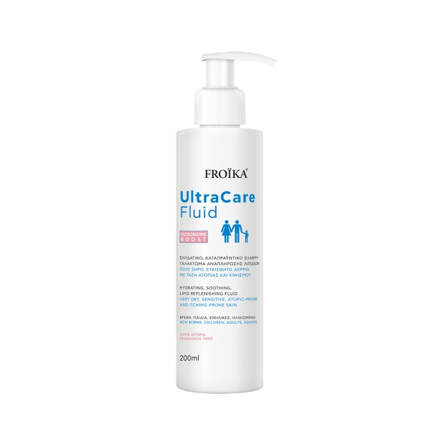 Froika Ultracare Fluid Ενυδατικό, καταπραϋντικό γαλάκτωμα για πολύ ...