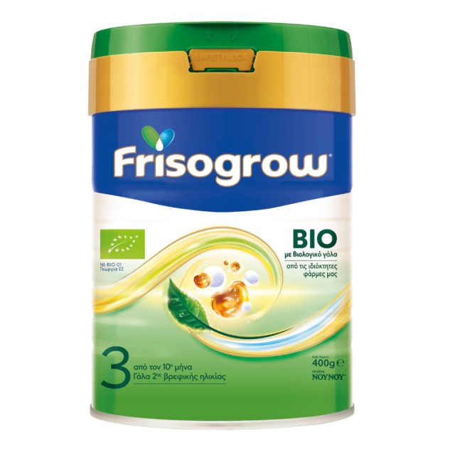 Frisogrow 3 BIO Γάλα 2ης Βρεφικής Ηλικίας σε Σκόνη από 10m+, 400g