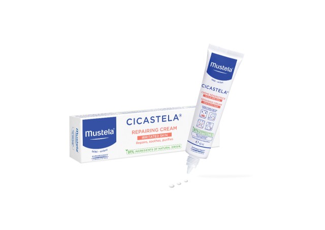Mustela Cicastela Repairing Cream Αναπλαστική Κρέμα Ιδανική για Κοκκινίλες Ερεθισμούς 40ml