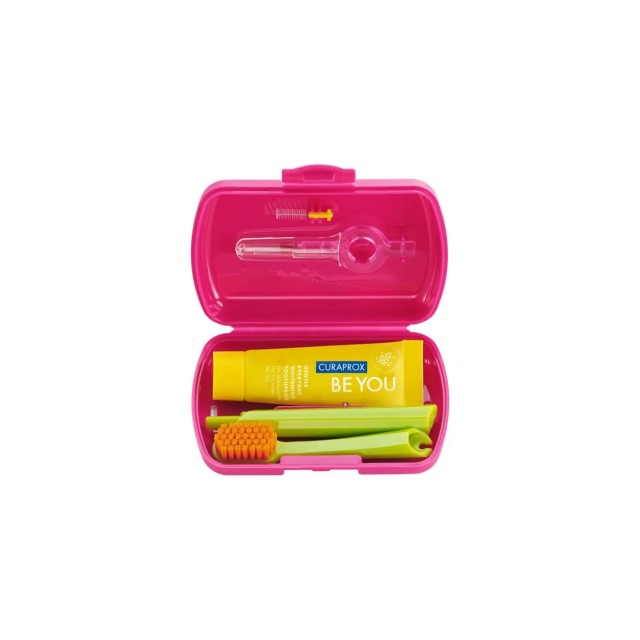 Curaprox Be You Travel Set Ultra Soft Φουξ, 1σετ