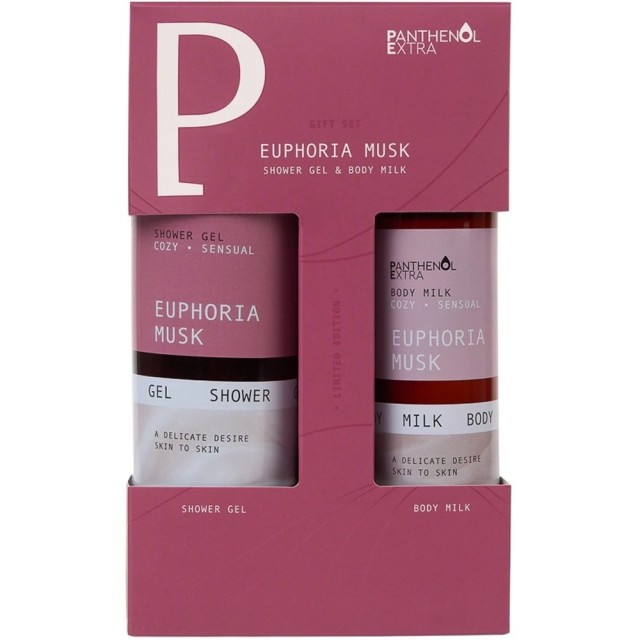 Panthenol Extra Promo Euphoria Musk με Euphoria Musk Shower Gel Αφρ...