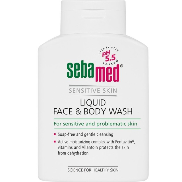 Sebamed Liquid Face & Body Wash Ήπιο Καθαριστικό Προσώπου και Σώματ...