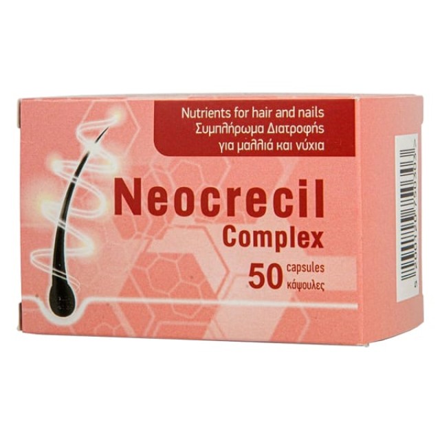Medimar Neocrecil Complex Συμπλήρωμα Διατροφής για Αντιμετώπιση της Τριχόπτωσης, 50 Κάψουλες