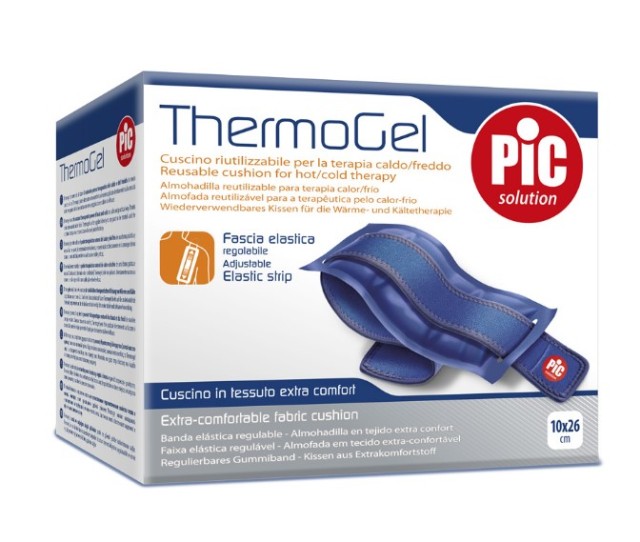 Pic Solution Thermogel Extra Comfort (10 x 26cm) Μαξιλαράκι για Θεραπεία Θερμότητας & Ψύχους, 1 τμχ