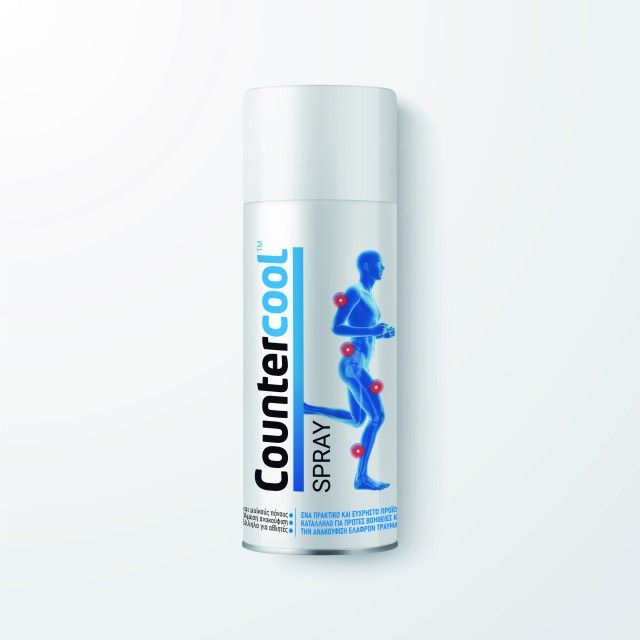 Βausch Ηealth Counter Cool Spray Ανακούφιση Eλαφρών Tραυμάτων, 300ml