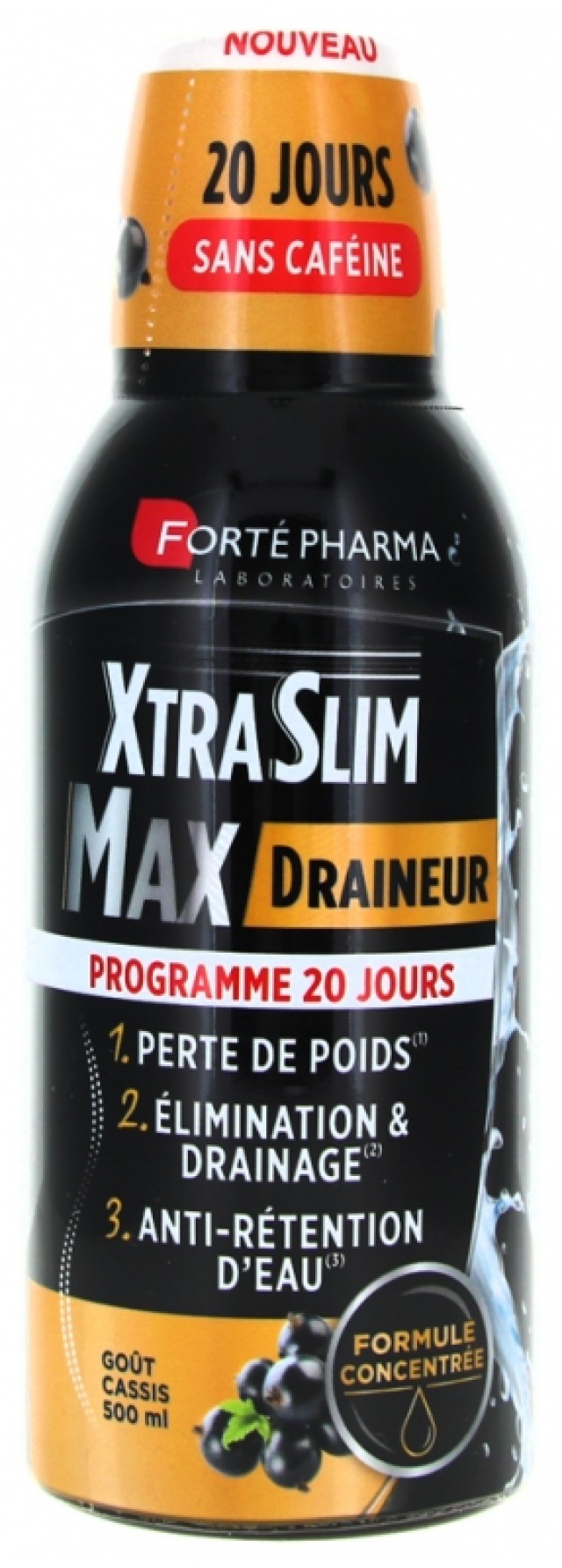Forte Pharma XtraSlim Max Drain Συμπλήρωμα Διατροφής Για Απώλεια Βάρους, 500ml