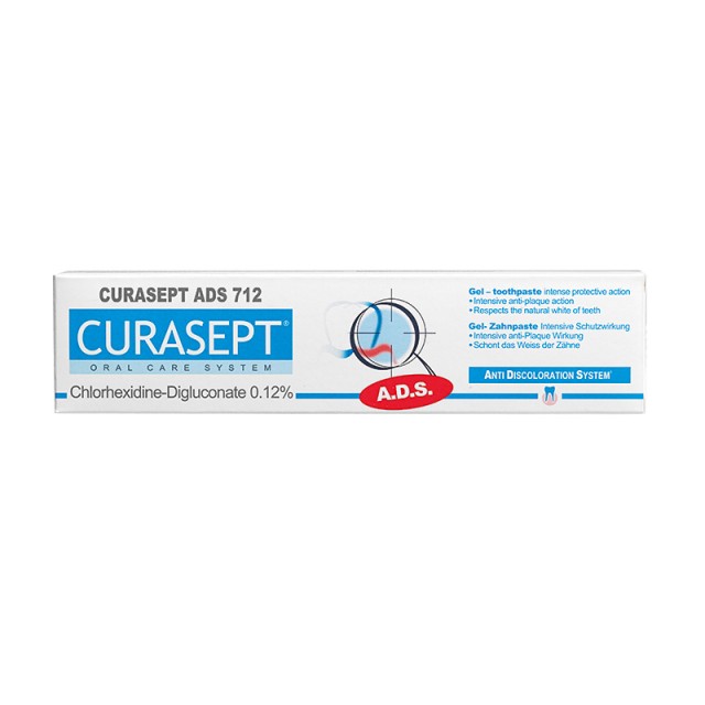 Curasept ADS 712 0.12% Οδοντόπαστα κατά της Πλάκας 75ml