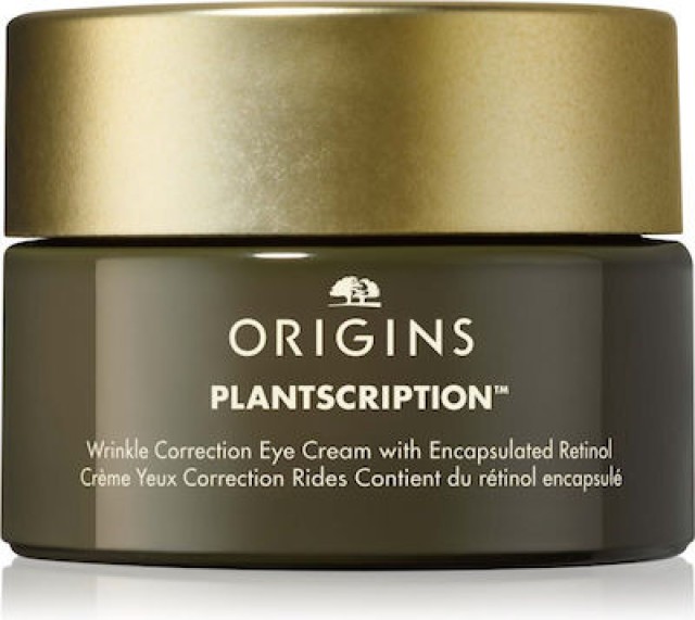 Origins Plantscription Wrinkle Eye Cream Αντιρυτιδική Κρέμα Ματιών Με Ρετινόλη, 15ml