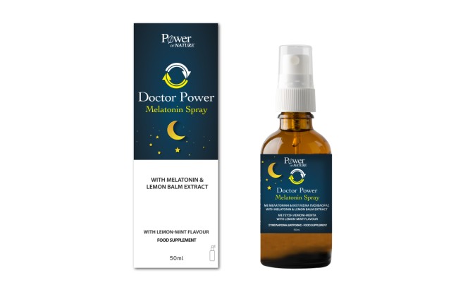 Power Health Doctor Power Melatonin Spray Συμπλήρωμα Διατροφής Με Μελατονίνη, 50ml