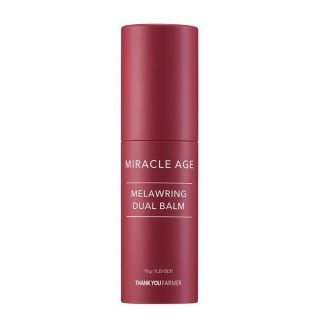 Thank You Farmer Miracle Age Melawring Dual Balm Τοπικής Εφαρμογής για Ρυτίδες & Υπερμελάγχρωση, 10g
