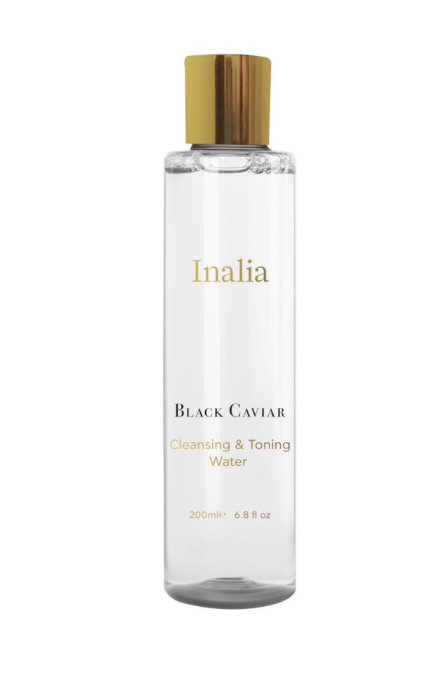 Inalia Black Caviar Cleansing & Toning Water Νερό Καθαρισμού, 200ml