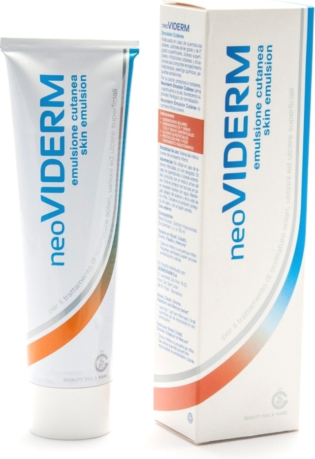 Neoviderm Skin Emulsion Επουλωτικό κρεμογαλάκτωμα 100ml