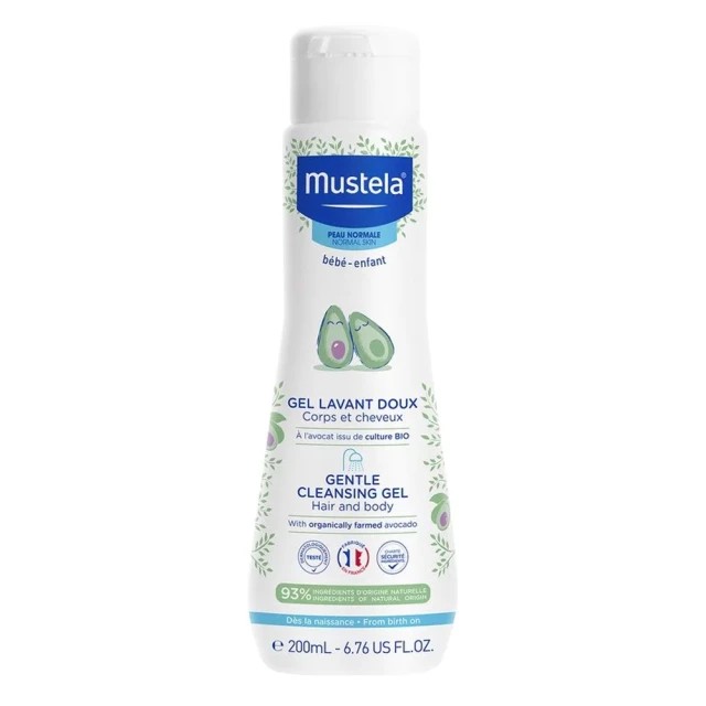 Mustela Gentle Cleansing Gel-Normal Skin Τζελ Καθαρισμού για Μαλλιά...