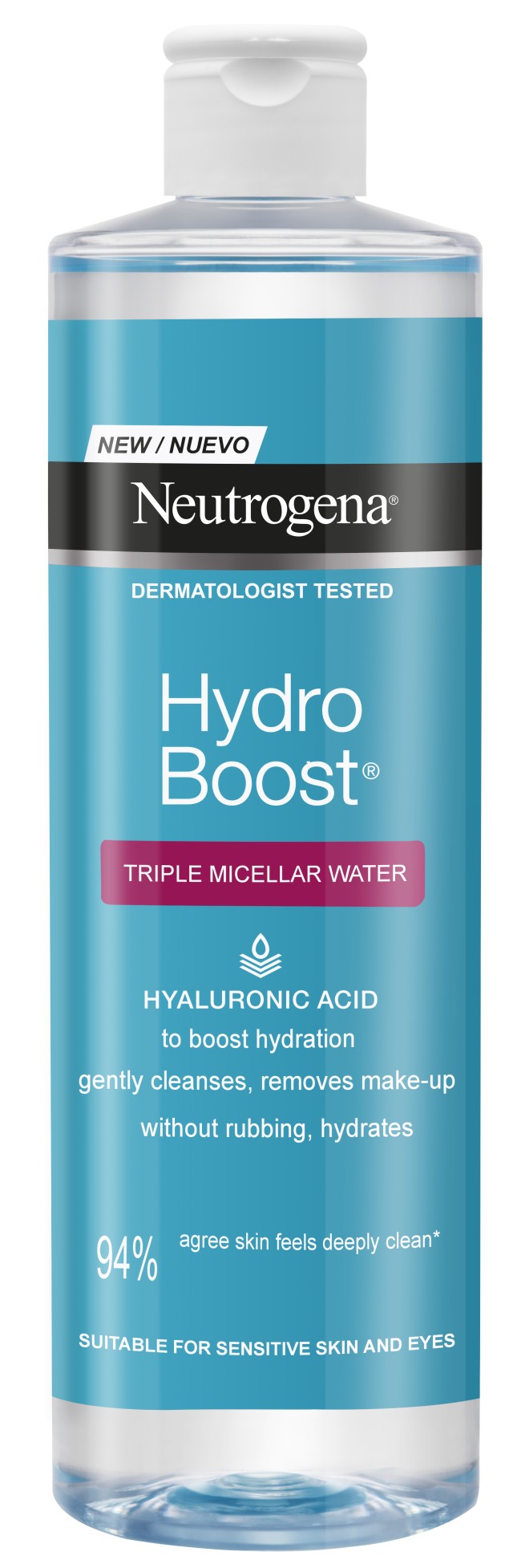 Neutrogena Hydro Boost Micellar Water Νερό Καθαρισμού Για Το Πρόσωπο, 400ml