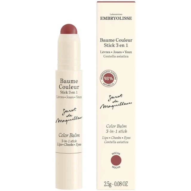 Embryolisse Color Balm 3-in-1 Stick Mocha Πολυχρηστικό Στικ Προσώπο...