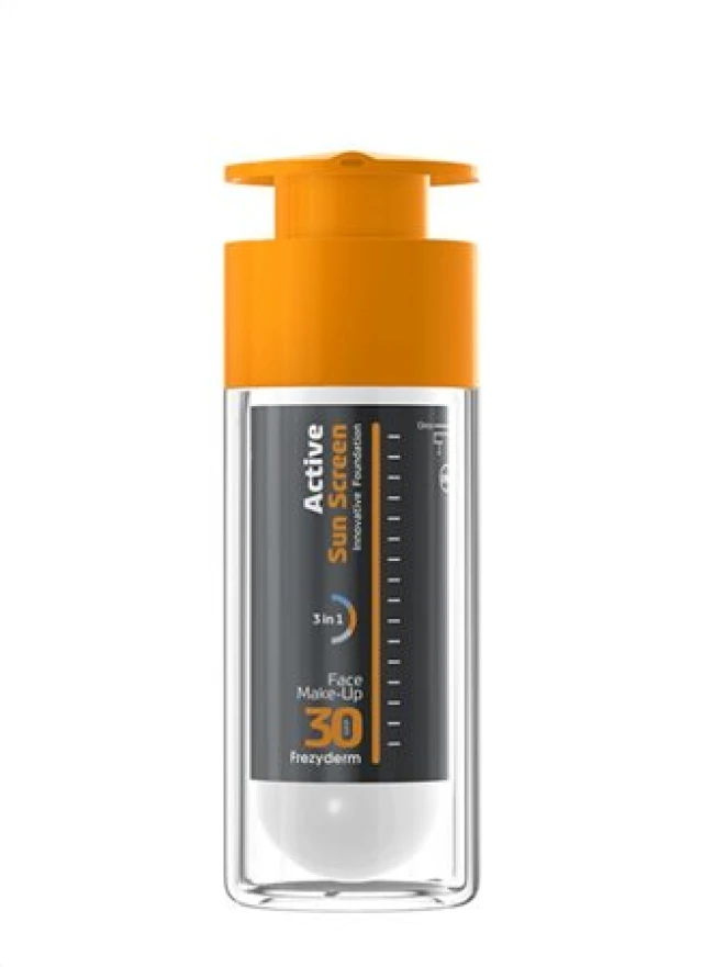 Frezyderm Active Sun Screen Face Foundation SPF30 Sunscreen Cream...