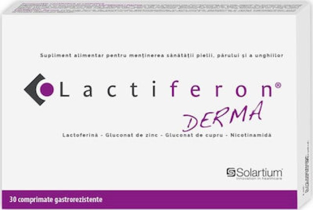 Meditrina Lactiferon Derma Για την Αντιμετώπιση της Ακμής, 30 Κάψουλες
