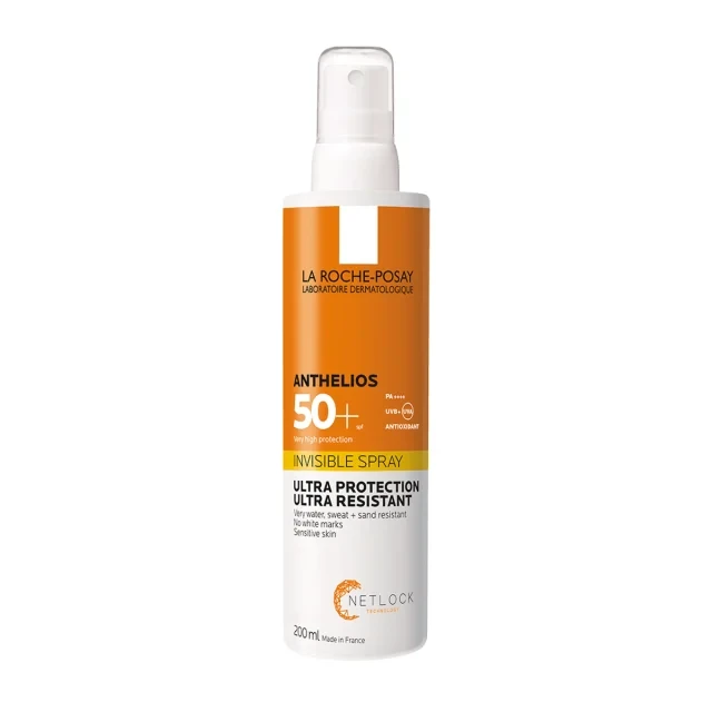 La Roche Anthelios Invisible Shaka SPF50+ Sunscreen Body Spray, ...