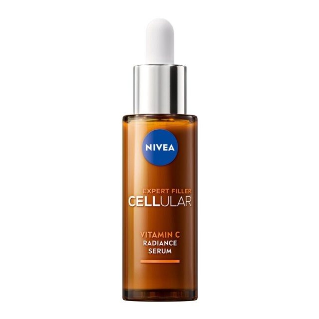 Nivea Expert Filler Cellular Vitamin C Radiance Renewing Serum Αναζωογονητικός Ορός Λάμψης με Βιταμίνη C, 30ml