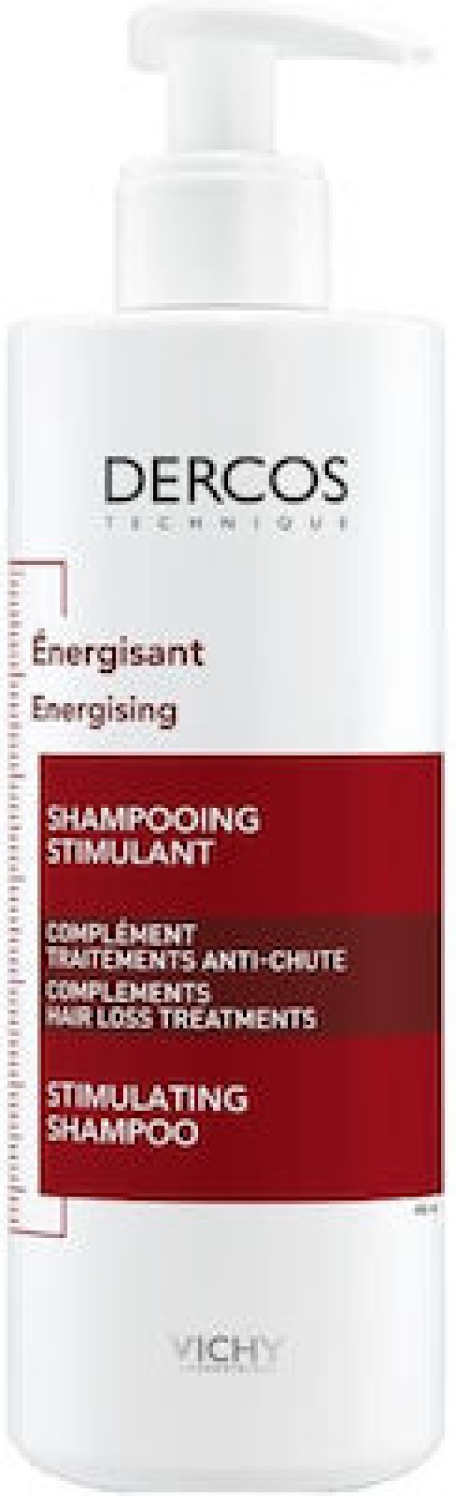 Vichy Dercos Energising Stimulating Shampoo 400ml PR(-20%) Σαμπουάν κατά της τριχόπτωσης