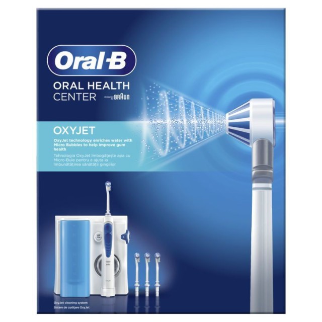 Oral-B Irrigator OxyJet Ηλεκτρικός Εκτοξευτής Νερού, 1τεμάχιο