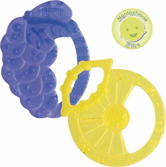 Chicco Soft relax Teething Ring Lemon 2m+ [02578-00] 1pc