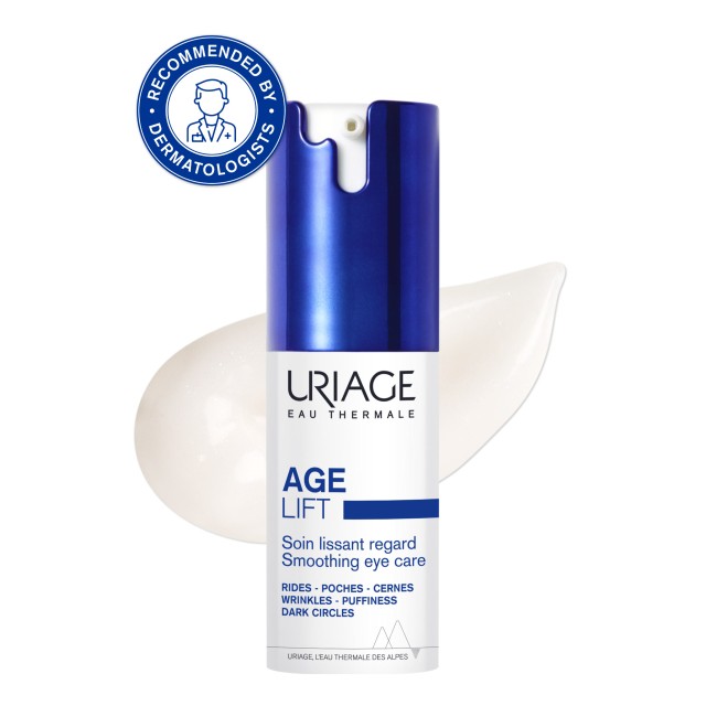 Uriage Age Lift Smoothing Eye Care, Αντιγηραντική Κρέμα Ματιών, 15ml