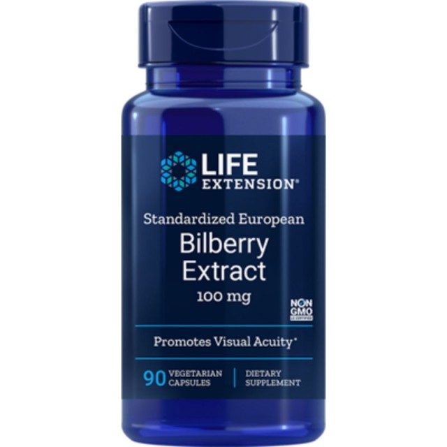 Life Extension Bilberry Extract 100mg, 90 Κάψουλες