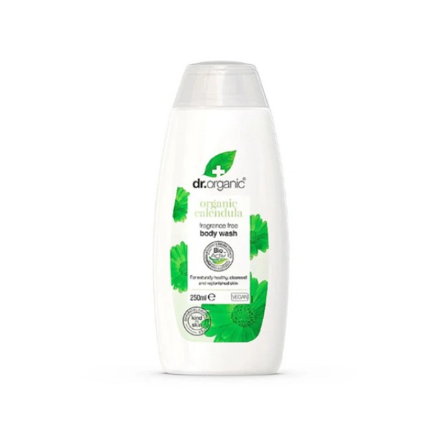 Dr.Organic Organic Calendula Body Wash Αφρόλουτρο για Ευαίσθητο Δέρμα, 250ml