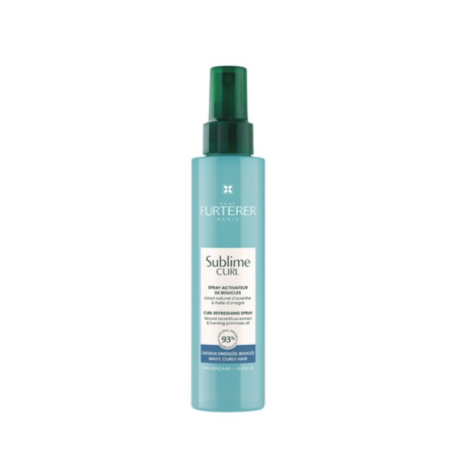 Rene Furterer Sublime Curl Σπρέι Ανασχηματισμού της Μπούκλας BIO, 150ml