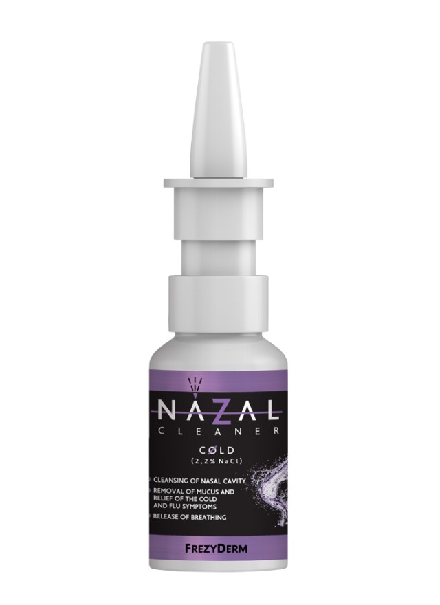 Frezyderm Nazal Cleaner Cold (2,2% Nacl) Υπέρτονο Αλατούχο Διάλυμα Για Το Κρυολόγημα, 30ml