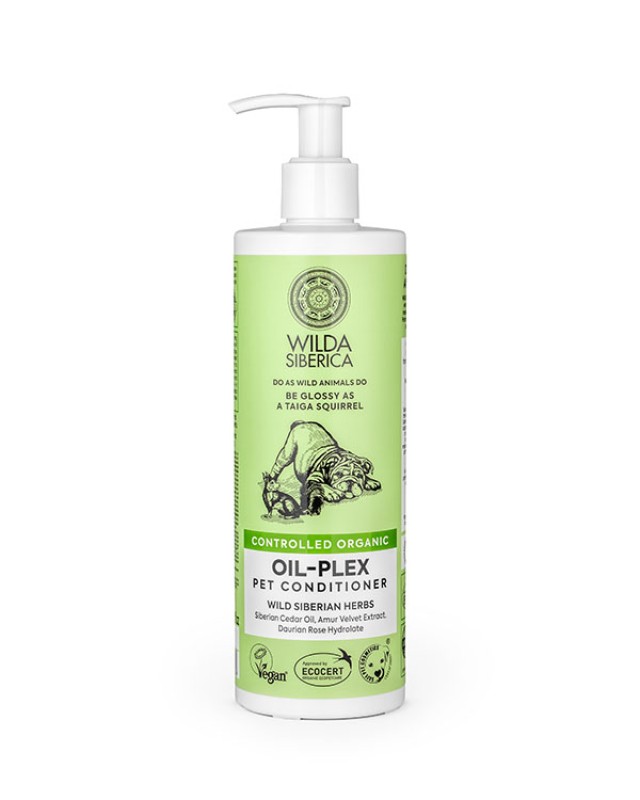 Wilda Siberica pet conditioner Οργανικό Μαλακτικό ζώων Oil-plex 400 ml