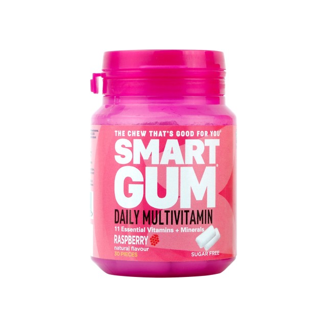 Vican Smart Gum Daily Multivitamin Πολυβιταμίνη για Ενέργεια, 30 τμχ