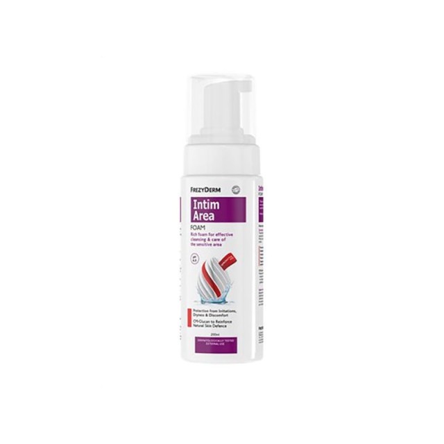 Frezyderm Intim Area Foam Αφρός Ενυδάτωσης της Ευαίσθητης Περιοχής, 200ml