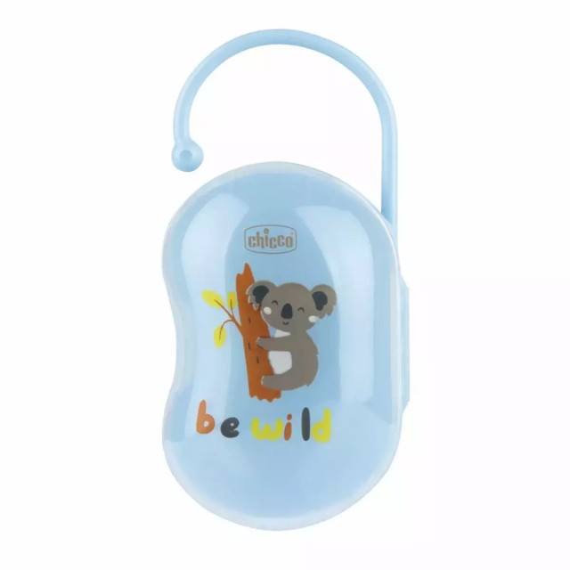 Chicco Easy Box Θήκη για 2 Πιπίλες 0m+, Σιελ