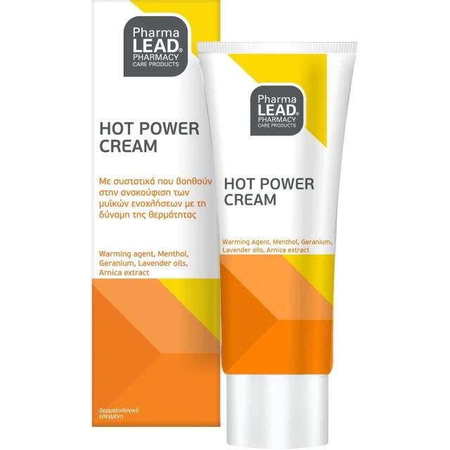 Pharmalead Hot Power Cream Θερμαντική Κρέμα Ανακούφισης Μυϊκών Πόνω...