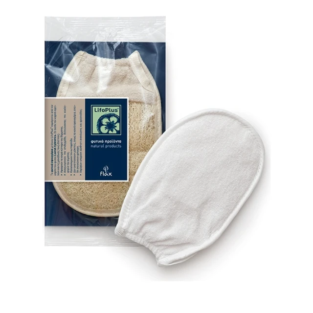 Lifoplus Classic Bath Loofah Glove, 1 piece