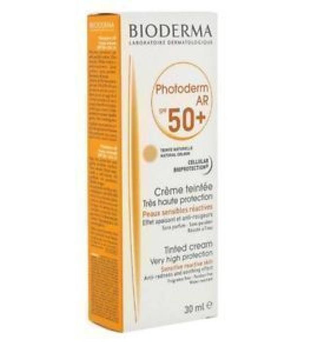 Bioderma Photoderm AR tinted SPF50+ Αντηλιακή Κρέμα Προσώπου με Χρώμα, 30ml