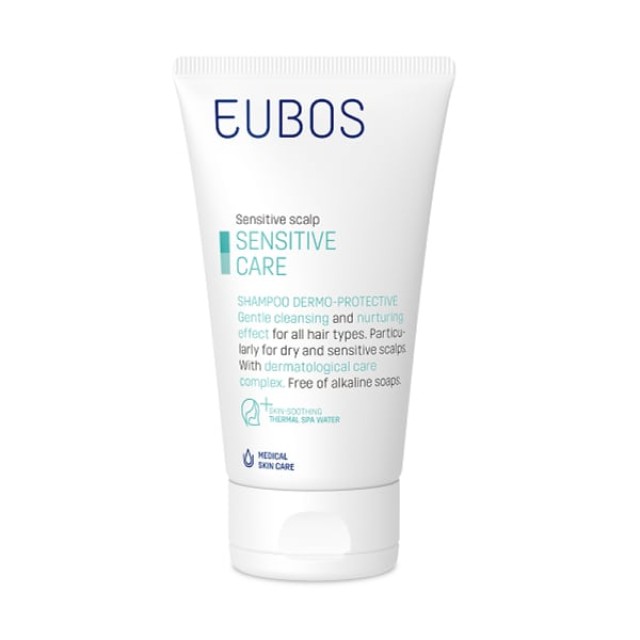 Eubos Sensitive Shampoo Dermo - Protective Σαμπουάν για Ευαίσθητη Επιδερμίδα, 150ml
