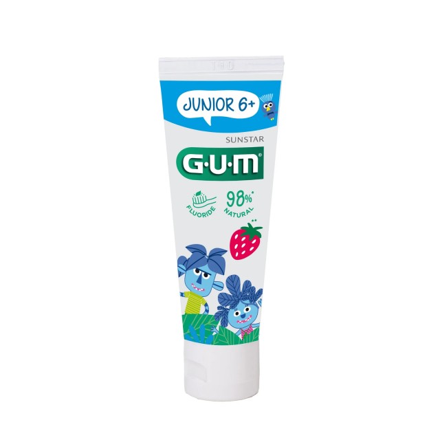 Gum Junior 6+ Παιδική Οδοντόκρεμα για Παιδιά 6+ Ετών, 50ml
