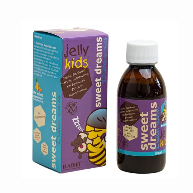 Eladiet Jelly Kids Sweet Dreams Συμπλήρωμα Διατροφής με Βασιλικό Πο...