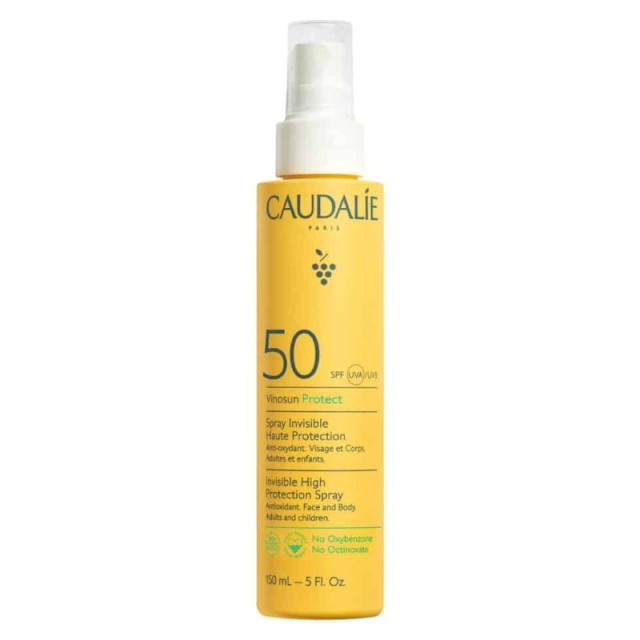 Caudalie Vinosun Protect Invisible Spray High Protection SPF 50 Αντ...